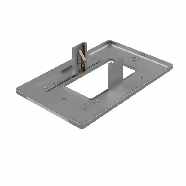 Amertac Westek LumiCover Nightlight Wallplate, 1.2 in L, 4-1/2 in W, Satin Nickel LCR-CDDO-N